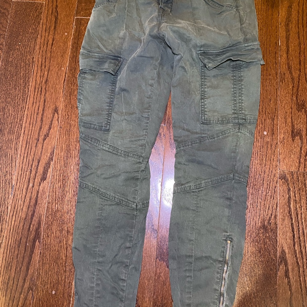 Olive Green Cargo Pants